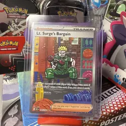 Lt. Surge's Bargain Mega Evolutions 185/132 Pokemon Special Illustration Rare - Image 1