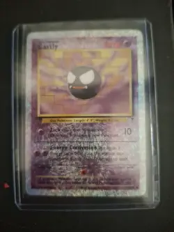 Gastly 76/110 Legendary Collection Reverse Holo Pokemon 2002 - Image 1
