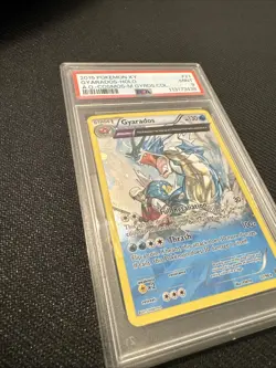 Pokemon Ancient Origins XY Cosmos Holo Rare Gyarados 21 21/98 SWIRL POP 73!! - Image 5