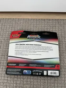 Pokemon Scarlet & Violet Prismatic Evolutions Tech Sticker Collection Sylveon - Image 2