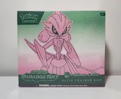 Paradox Rift Iron Valiant Elite Trainer Box ETB Pokemon Center Exclusive, Sealed - Image 1