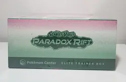 Paradox Rift Iron Valiant Elite Trainer Box ETB Pokemon Center Exclusive, Sealed - Image 5