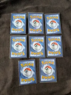 Pokemon Prismatic Evolutions HOLO Energy Full Set of 8 PRE NM - Image 2