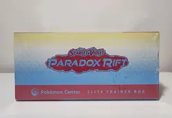 Pokemon Center Exclusive Paradox Rift ETB Roaring Moon Elite Trainer Box - Image 5