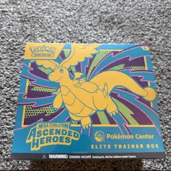 Pokemon Center TCG ETB Mega Evolution Ascended Heroes New Sealed In Hand - Image 1