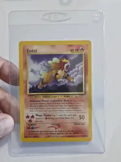 Pokemon Tcg Entei 17/64 Neo Revelation 2001 Non Holo Rare 💎 Cond NM *See Pics* - Image 1