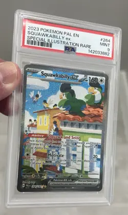Squawkabilly ex 264/193 Paldea Evolved Pokemon PSA 9 MINT - Image 4