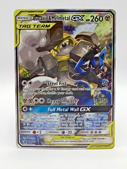 Lucario & Melmetal GX SM192 - 2019 Tag Team Alt Art Promo Pokemon TCG - NM - Image 1