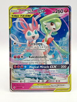 Gardevoir & Sylveon GX 130/214 - Unbroken Bonds Alternate Art Pokemon TCG - NM - Image 1