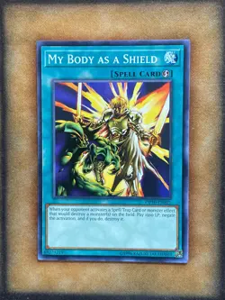 Yugioh My Body as a Shield OP10-EN021 Common NM - Image 1