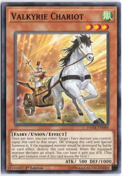 Yugioh - Valkyrie Chariot DANE-EN088 1st Edition - Dark Neostorm - Image 1