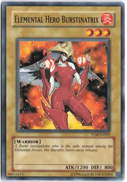 Yugioh - Elemental Hero Burstinatrix TLM-EN002 Unlimited - The Lost Millennium - Image 1