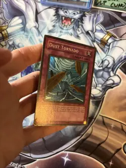 | Yugioh Dust Tornado PSV-011 1st Edition Super Rare Pharaohs Servant MP (WNU) - Image 2