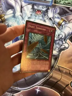 | Yugioh Dust Tornado PSV-011 1st Edition Super Rare Pharaohs Servant MP (WNU) - Image 3