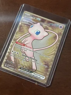 Mew ex Metal Card – Scarlet & Violet 151 Ultra-Premium Collection (205/165) - Image 1