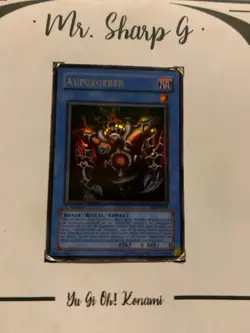 AUFGEBEN - 1. AUFLAGE SDP-G001 DUTSCH Yu-Gi-Oh! CARD ULTRA RARE HOLO KONAMI TCG - Image 2