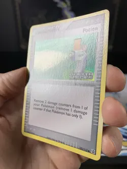 Pokemon Card Ex Delta Species Potion 101/113 2005 Reverse Stamped Holo - Image 3
