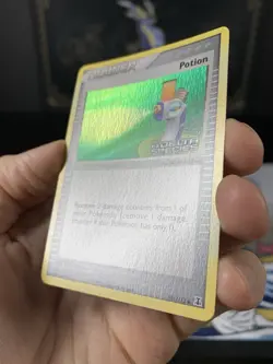 Pokemon Card Ex Delta Species Potion 101/113 2005 Reverse Stamped Holo - Image 4