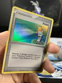 Pokemon Card Ex Delta Species Potion 101/113 2005 Reverse Stamped Holo - Image 5