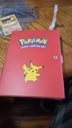 Pokemon Binder With Vintage Cards In It - Image 1