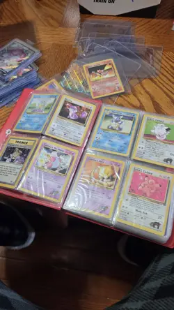 Pokemon Binder With Vintage Cards In It - Image 3