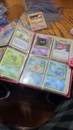 Pokemon Binder With Vintage Cards In It - Image 4