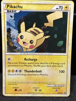 Pokemon TCG Black Star Promo Pikachu Holo Card HGS503 - Image 1