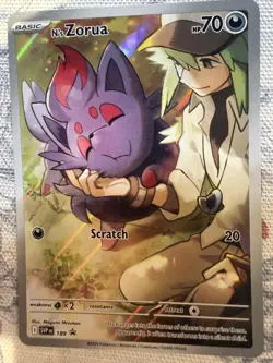Pokemon TCG N's Zorua 189 Sv: Scarlet & Violet Promo Cards - Image 1