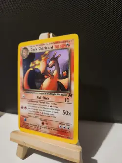 ​Dark Charizard Holo 4/82 Unlimited Team Rocket WOTC Pokemon Card LP Vintage - Image 2