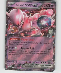 SV: Scarlet & Violet Promo Cards #216 Team Rocket's Mewtwo ex - Image 1