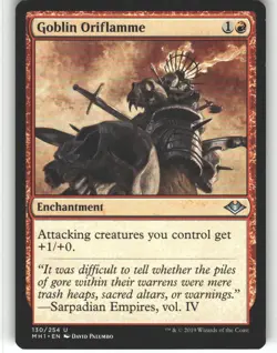 Goblin Oriflamme - Modern Horizons - MTG - Uncommon - #130 - NM - Image 1