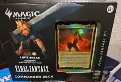 FINAL FANTASY Limit Break Commander Deck Brand new Crease and Glue Issue - Image 1