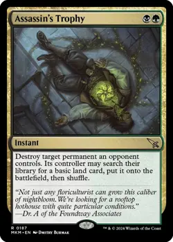MTG Foil - Assassin's Trophy - 187 / NM / English - Image 1