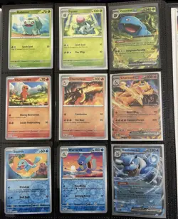 SEND OFFSRS 151 Complete Base Master Set 165 of 165 Pokemon Rev/holo/exs - Image 1