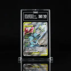 TAG 10 Celebi & Venusaur GX Promo SM167 Pokemon GEM MINT RANK 3rd - Image 1