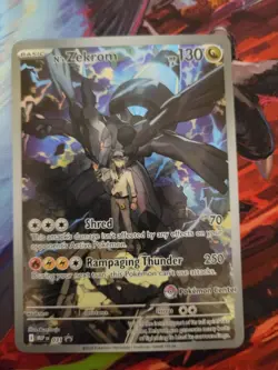 N's Zekrom 31 Promo Ascended Hero's ETB Pokemon Center Stamp - Image 1