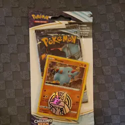 Pokemon Chilling Reign Checklane Blister (Phanpy) New - Image 1