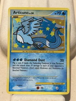 Pokemon TCG Articuno 148/147 LP Supreme Victors Secret Rare Holo - Image 1