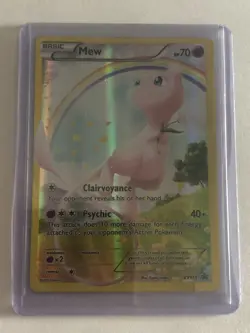 Pokemon TCG Mew XY110 Holo Black Star Promo Full Art 2016 - Image 3