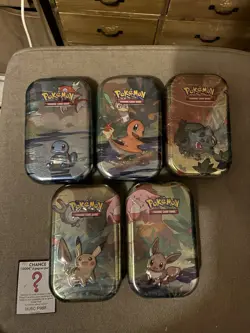 Pokemon coffret Mini Tins - Puissance De Kanto 2025 - Epee Et Bouclier Fr - Image 1