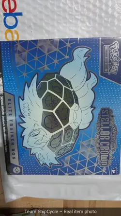 U24957 Factory Sealed Pokemon TCG Stellar Crown Elite Trainer Box SV07 G1N - Image 2