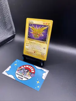 Pokemon TCG Zapdos 30/62 Fossil Unlimited Non-Holo Rare - Image 2