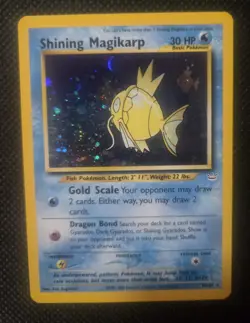 Pokemon Shining Magikarp 66/64 Neo Revelation Holo Rare UG7U - Image 1