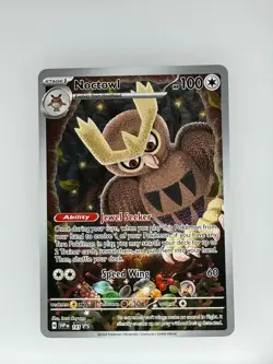 2023 Pokemon Scarlet & Violet Noctowl 141 NM - Image 1
