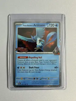 Team Rocket's Articuno 051/182 Pokemon Destined Rivals Stamped Promo (Best Buy) - Image 3