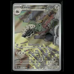 Lairon 184/167 SV06: Twilight Masquerade NM Pokemon 2024 - Image 1