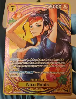 One Piece TCG Nico Robin EB03-055 SP Heroines Edition Alternate Art NM English - Image 1
