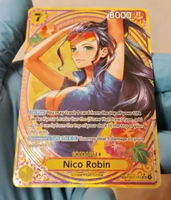 One Piece TCG Nico Robin EB03-055 SP Heroines Edition Alternate Art NM English - Image 4