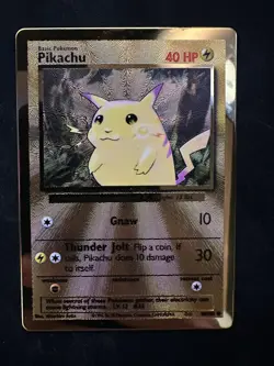 Pokemon Celebrations Set of Gold Metal Cards (Charizard, Pikachu) + other promos - Image 4