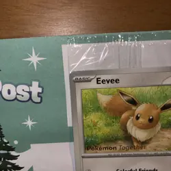 Pikachu 025/165 & Eevee 133/165 POKEMON TOGETHER Pokemon Card Sealed Poke Post - Image 3